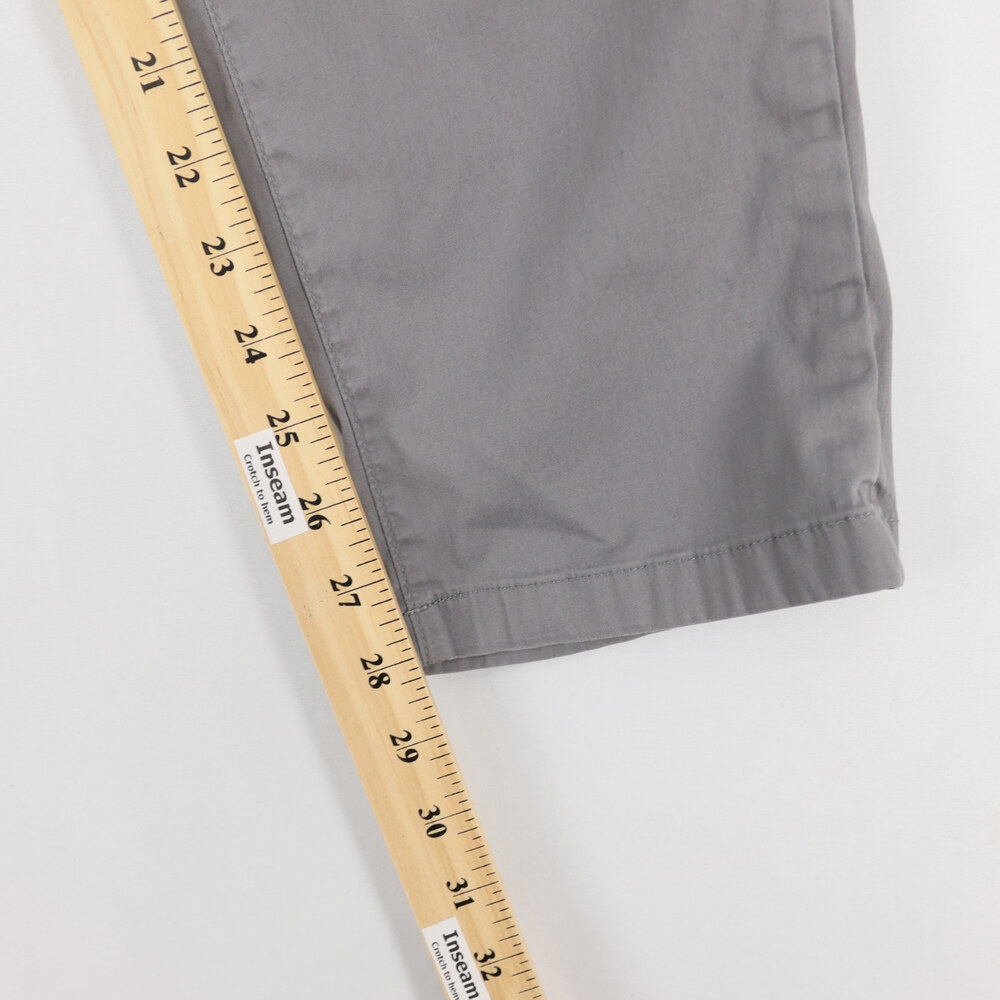 Birddogs Pants Mens 32x30 Gray Stretch Chino Linerless Performance Golf - Picture 7 of 10